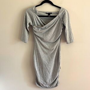 Victoria's Secret •heather grey bodycon dress